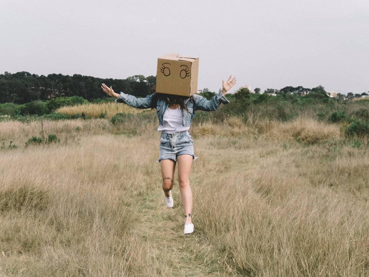 Mujer que consigue cambiar su manera de pensar